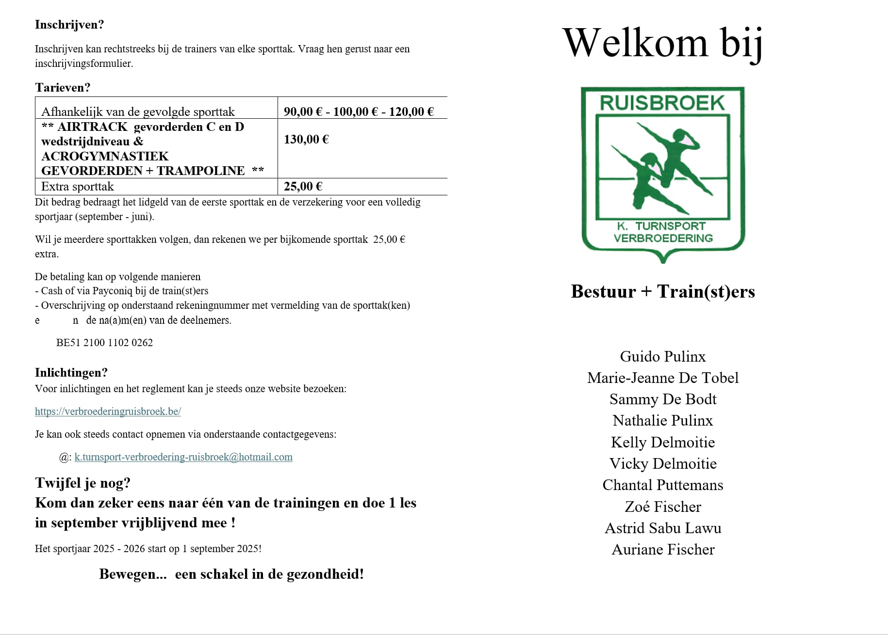 Verbroedering Voorblad