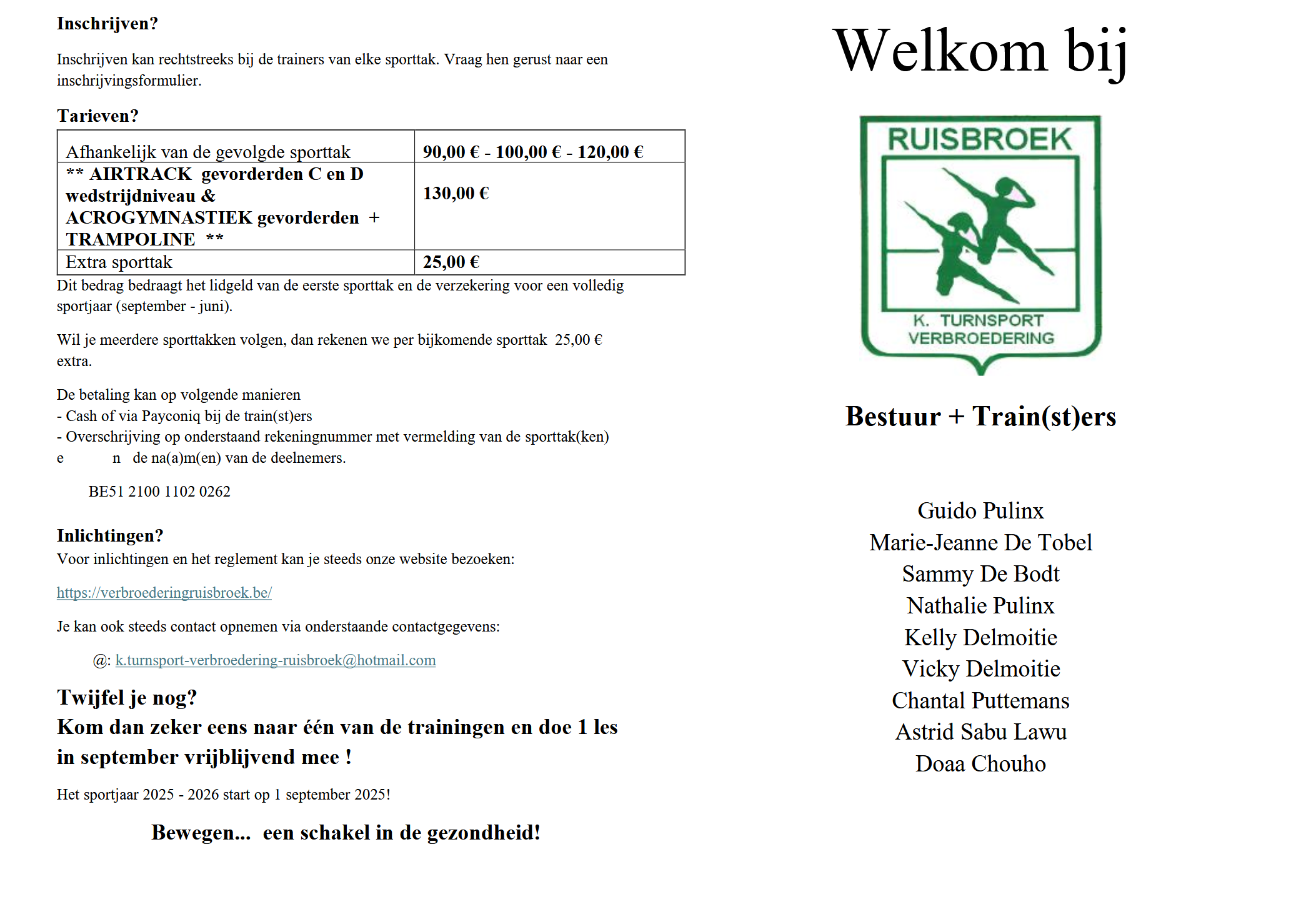 Verbroedering Voorblad